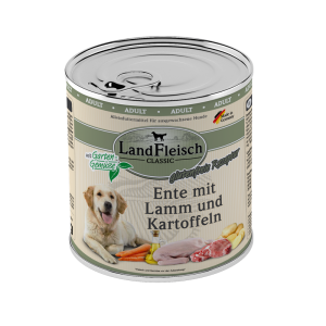 Dr. Alder Landfleisch pur Ente, Lamm & Kartoffeln 800g.