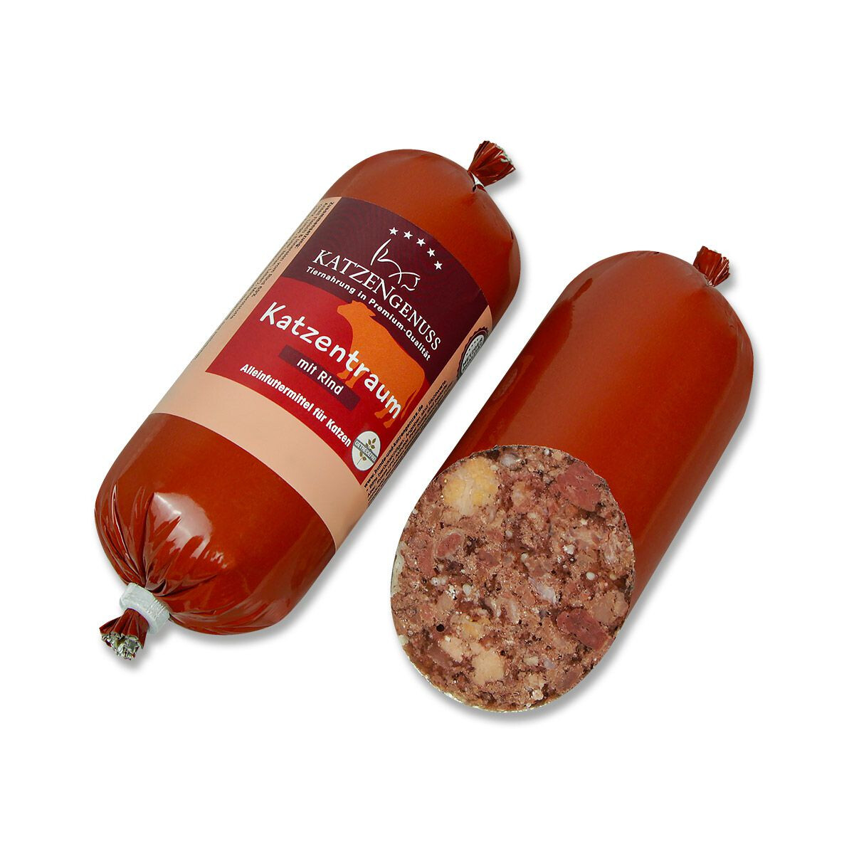 Katzengenuss Katzentraum 200g.-Wurst  MHD 09.01.2025