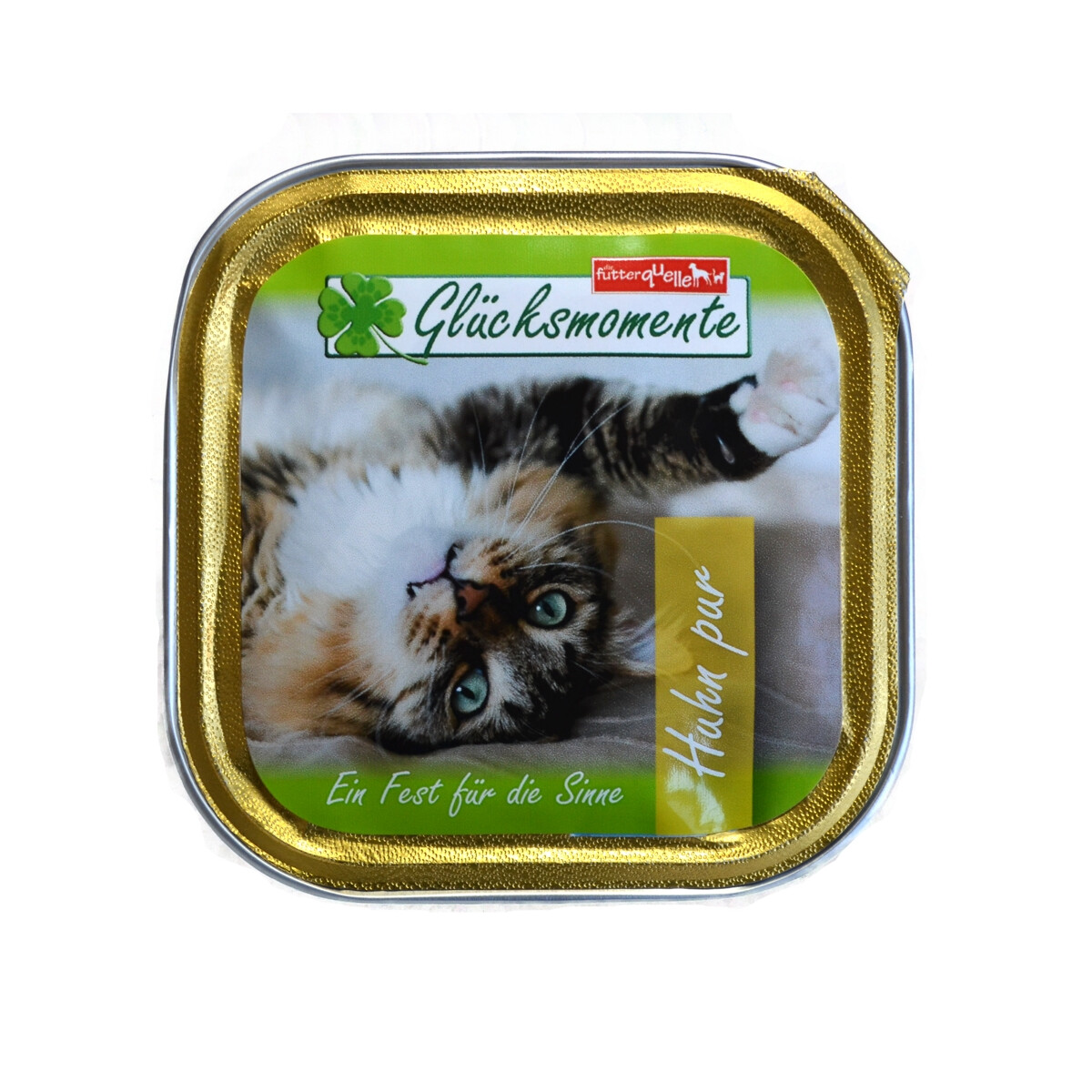 Futterquelle Glücksmomente Huhn pur 100g.