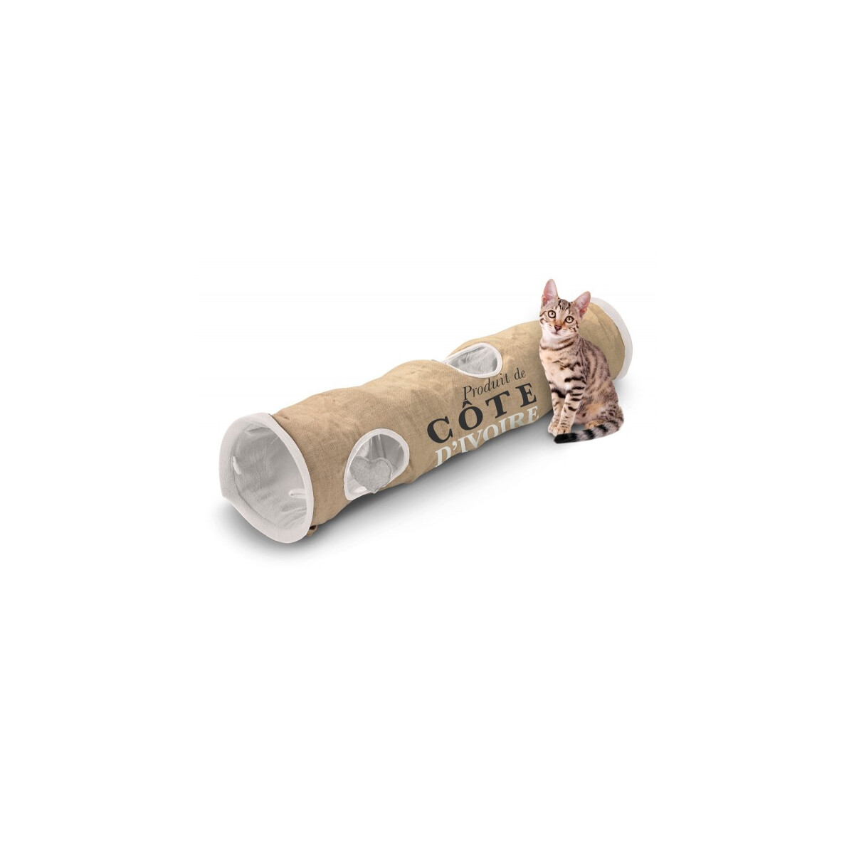 D&D Cat Tunnel Cote dIvoire 120 x 25 cm