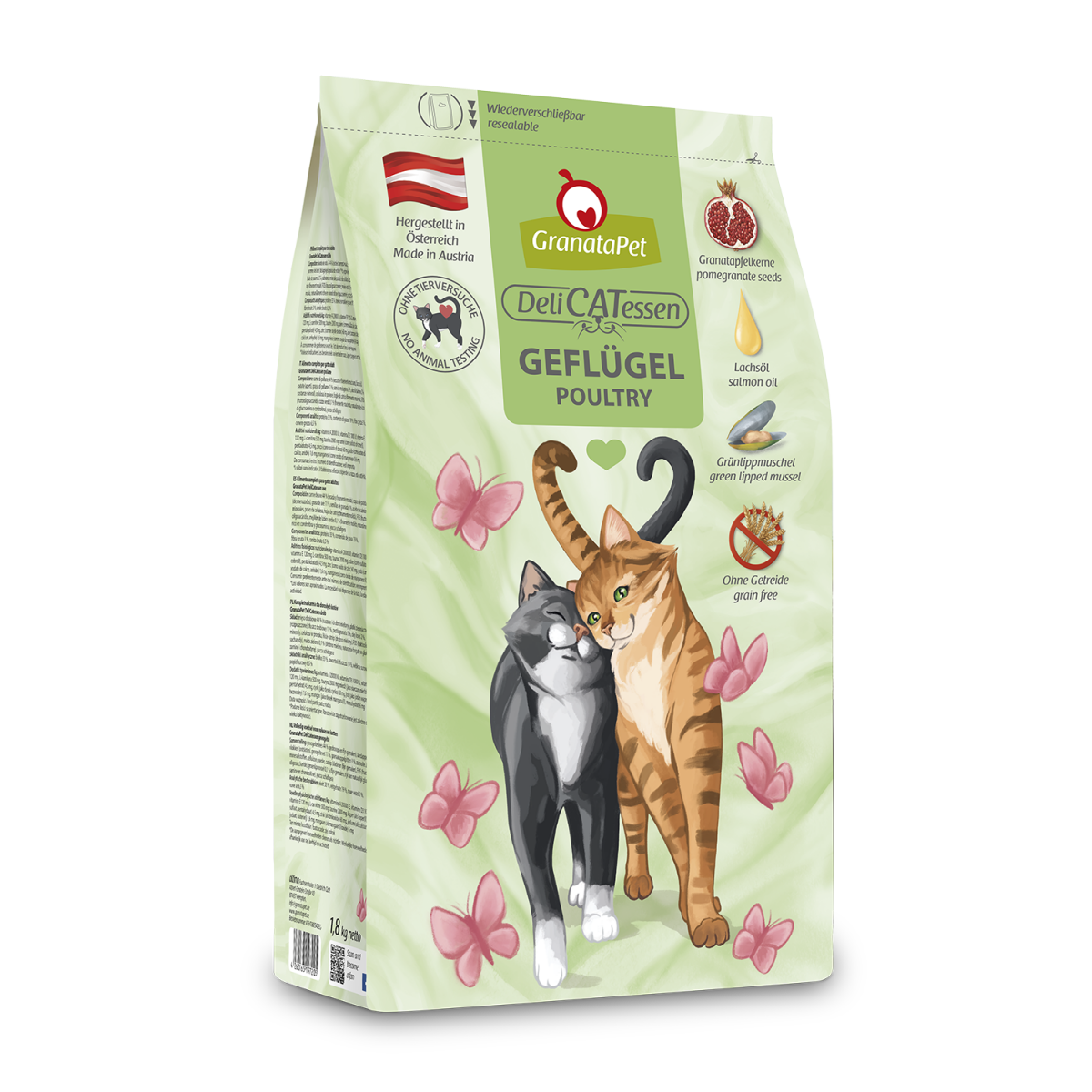 GranataPet Cat Adult Geflügel 300g.