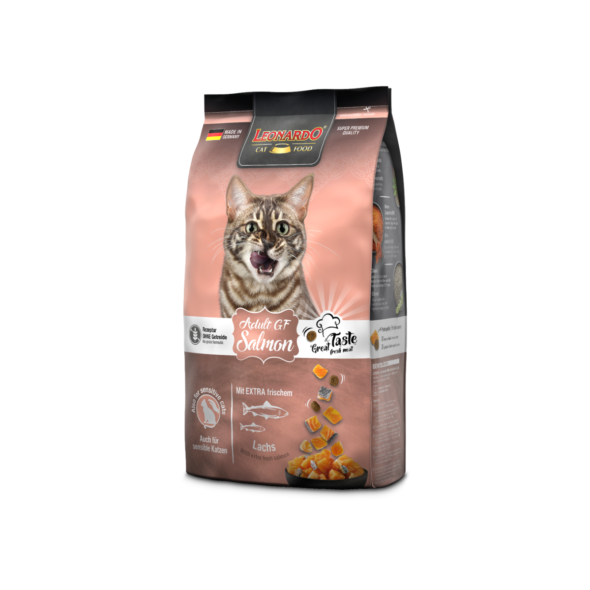 Leonardo Cat Adult Salmon GF 1,8kg.