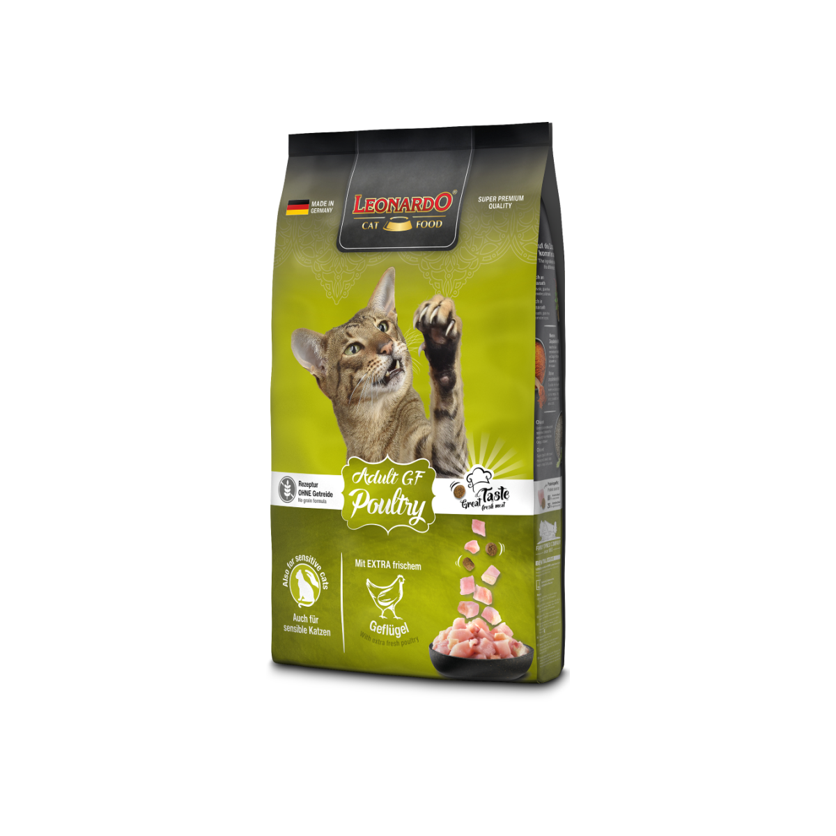 Leonardo Cat Adult Poultry GF 7,5kg.