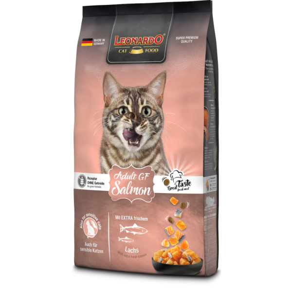 Leonardo Cat Adult Salmon GF 7,5kg.