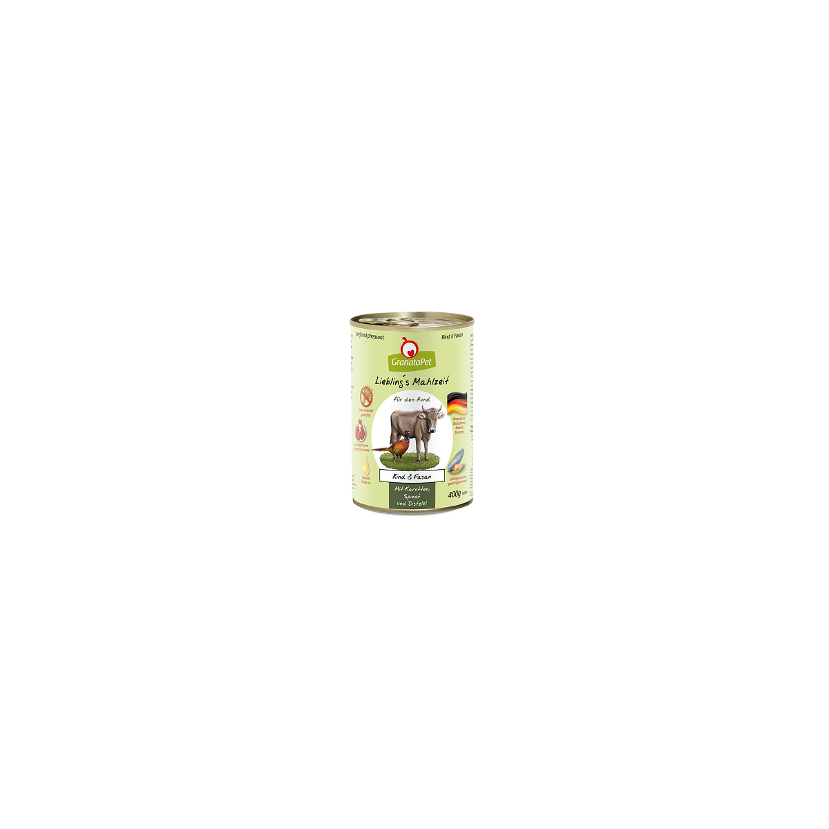 GranataPet Dog Rind & Fasan 400g.-Dose