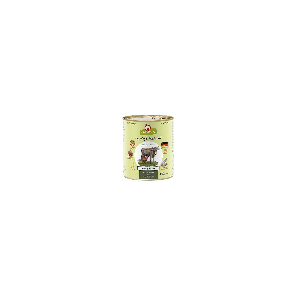 GranataPet Dog Rind & Fasan 800g.-Dose