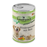 Dr. Alder Landfleisch pur Pansen & Reis 400g.