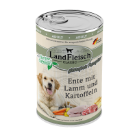 Dr. Alder Landfleisch pur Ente, Lamm & Kartoffeln 400g.