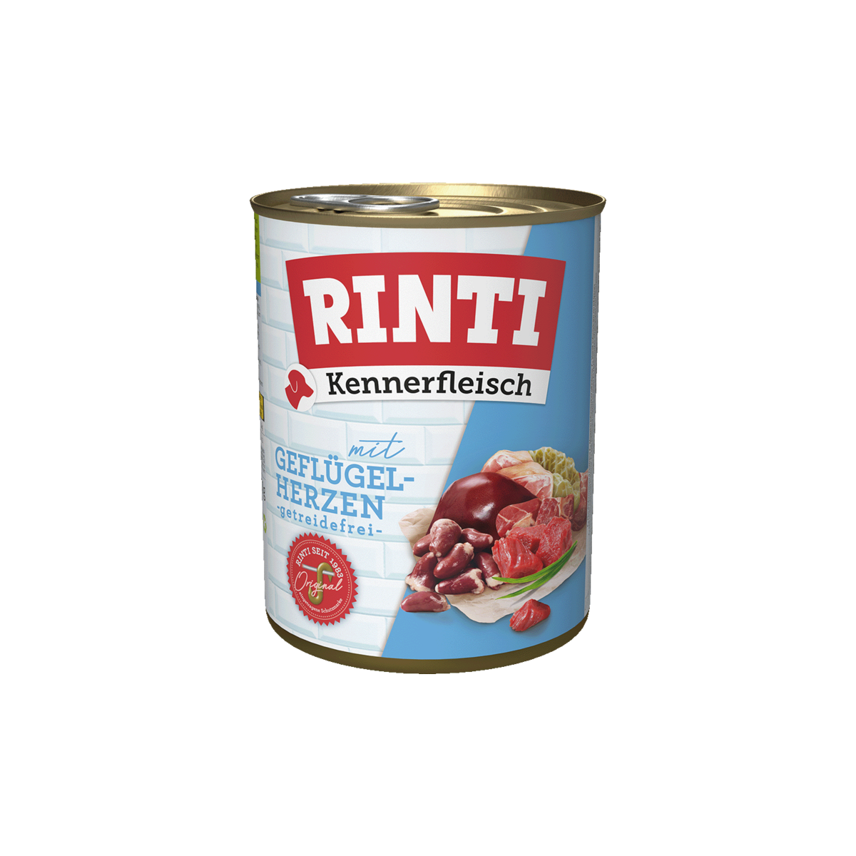 Rinti Pur Geflügelherzen 800g.