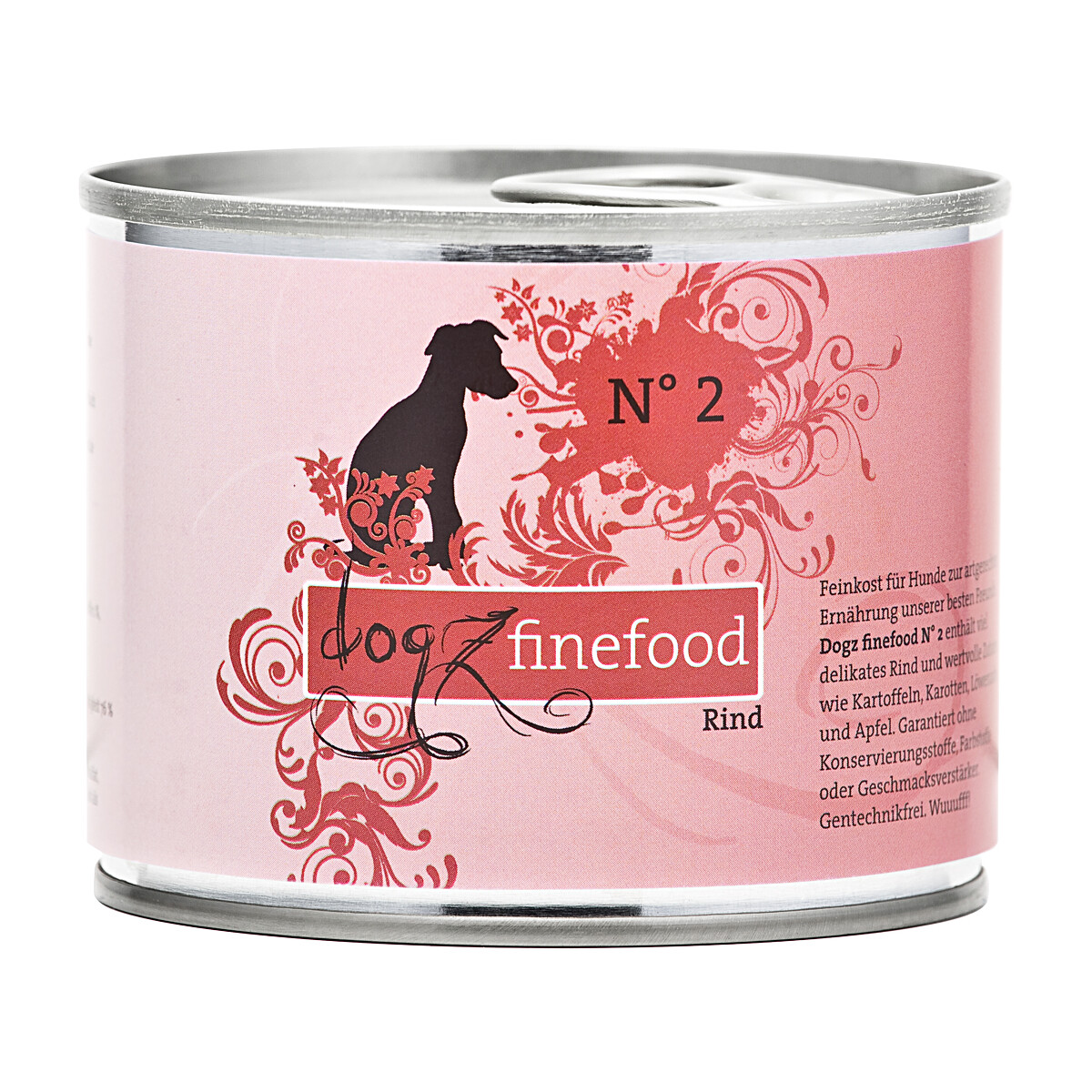 Dogz Finefood Nr. 2 Rind 200g.  MHD: 03/2025