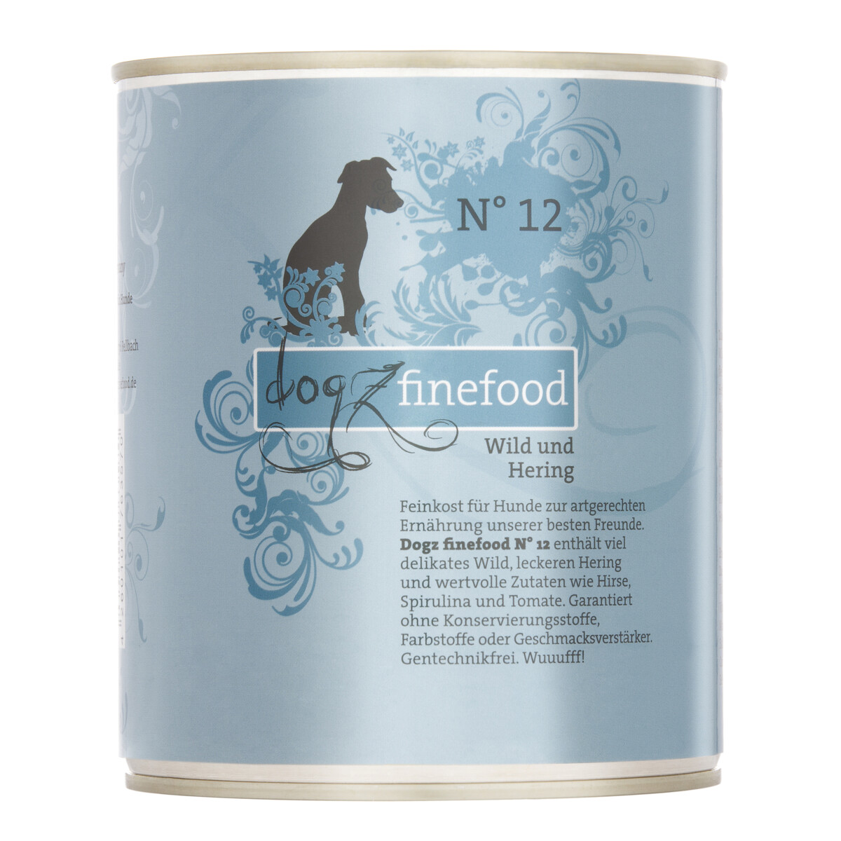 Dogz Finefood Nr. 12 Wild & Hering 800g.  MHD 02.2024