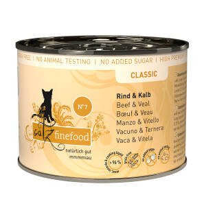 Catz Finefood No. 7 Rind &amp; Kalb 200g.