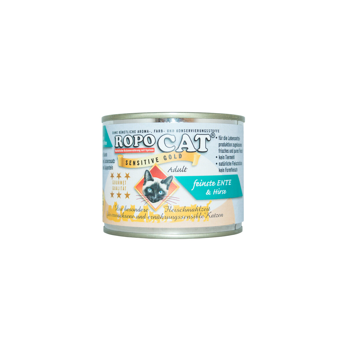 Ropocat Sensitive Gold Ente, Gans & Hirse 200g.