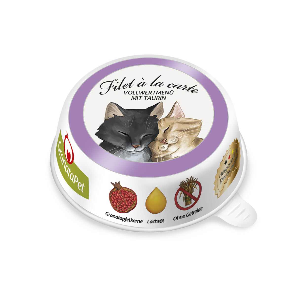 GranataPet Filet á la carte Ente & Huhn 85g.-Cup