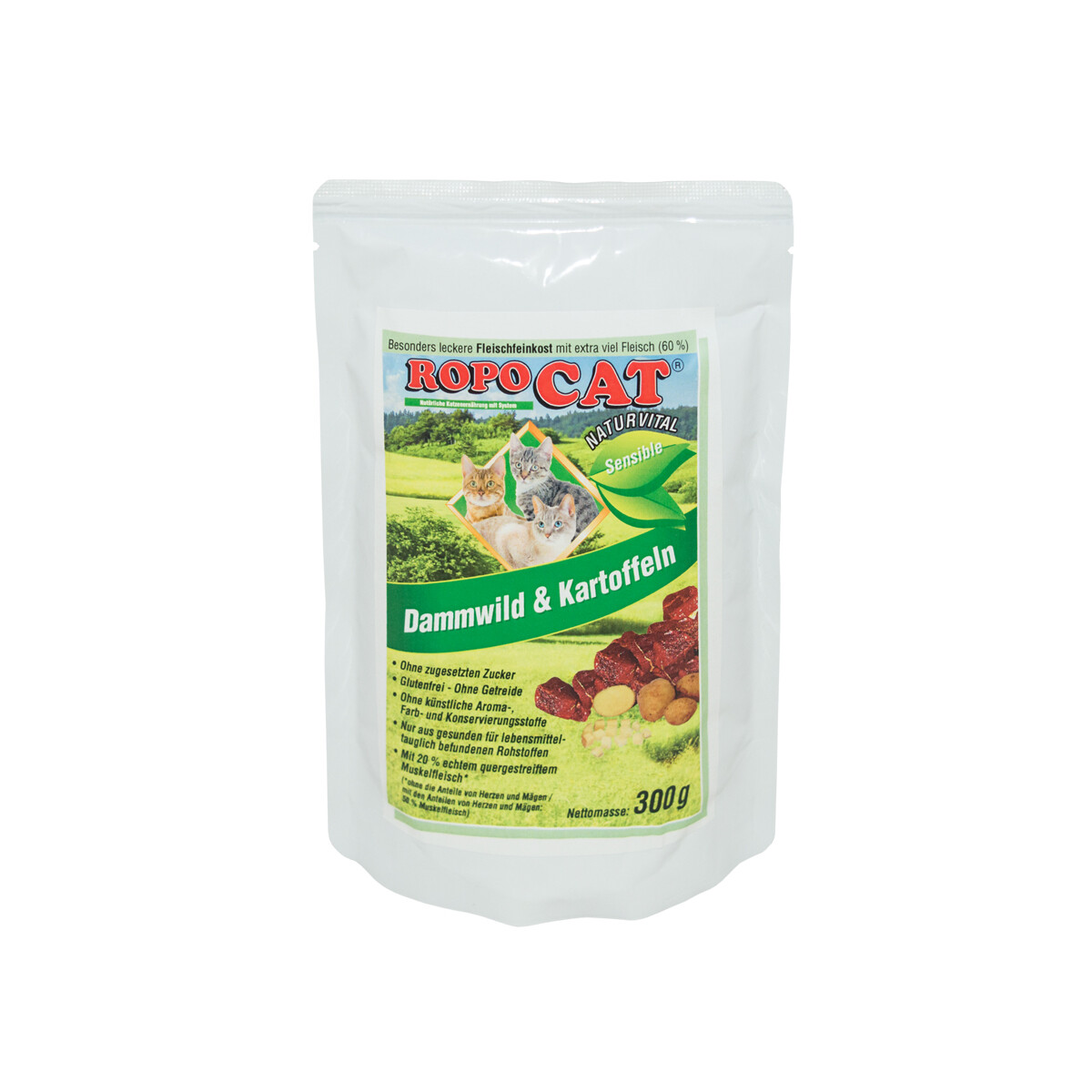 Ropocat Naturvital Sensi Dammwild & Kartoffel...