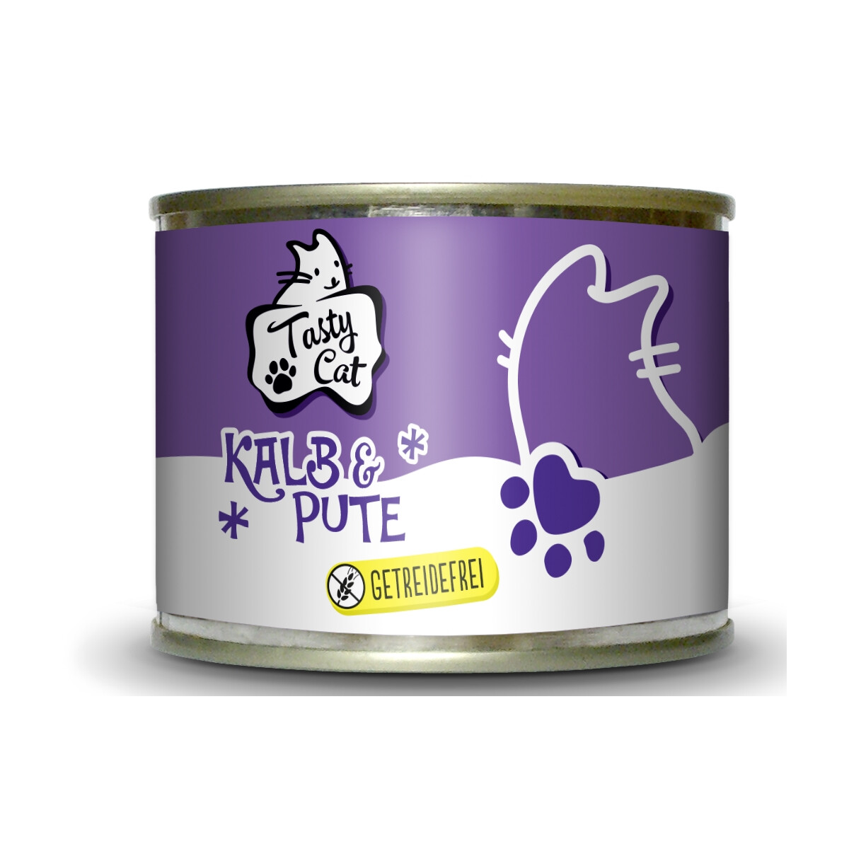 TastyCat Kalb & Pute 200g. 5 + 1 GRATIS