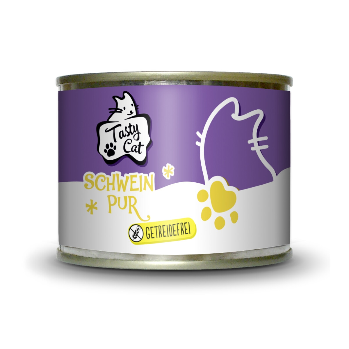 TastyCat Schwein pur 200g. 5 + 1 GRATIS