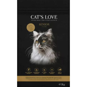 Cat&acute;s Love Senior Ente 2kg.