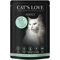 Cat´s Love Pute pur 85g.-Beutel