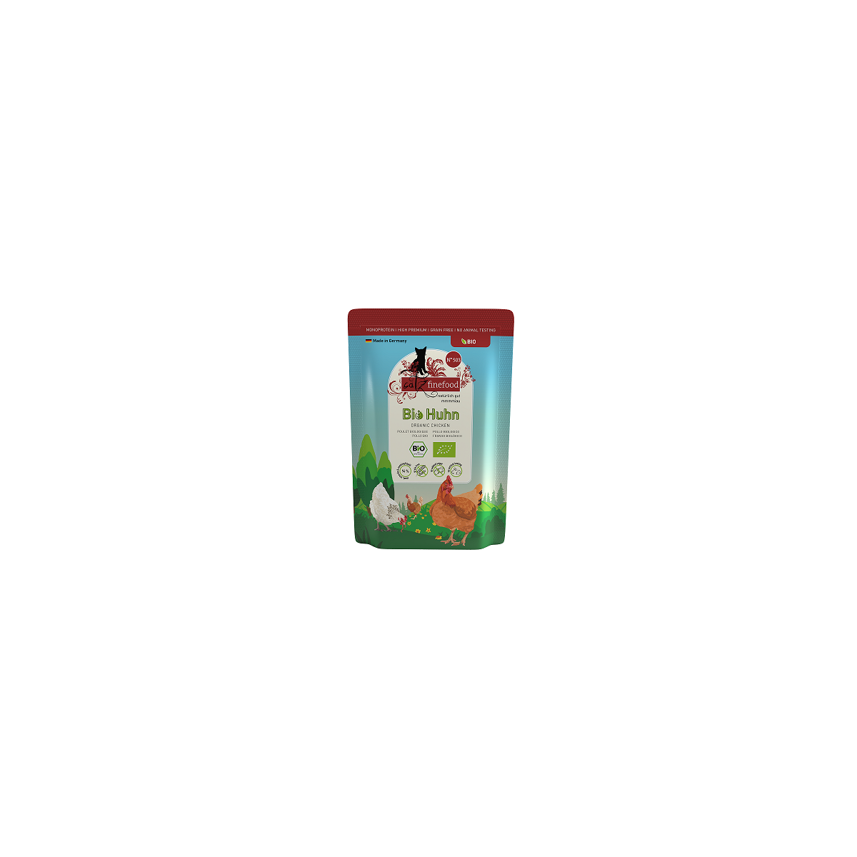 Catz Finefood BIO No. 503 Huhn 85g.-Beutel