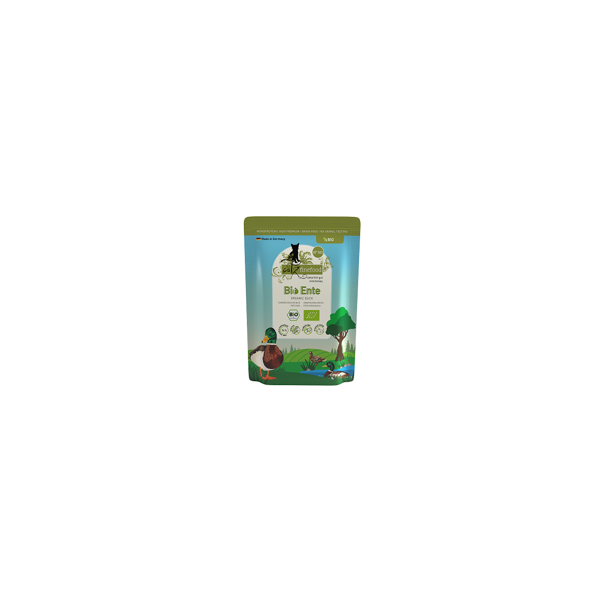 Catz Finefood BIO No. 505 Ente 85g.-Beutel