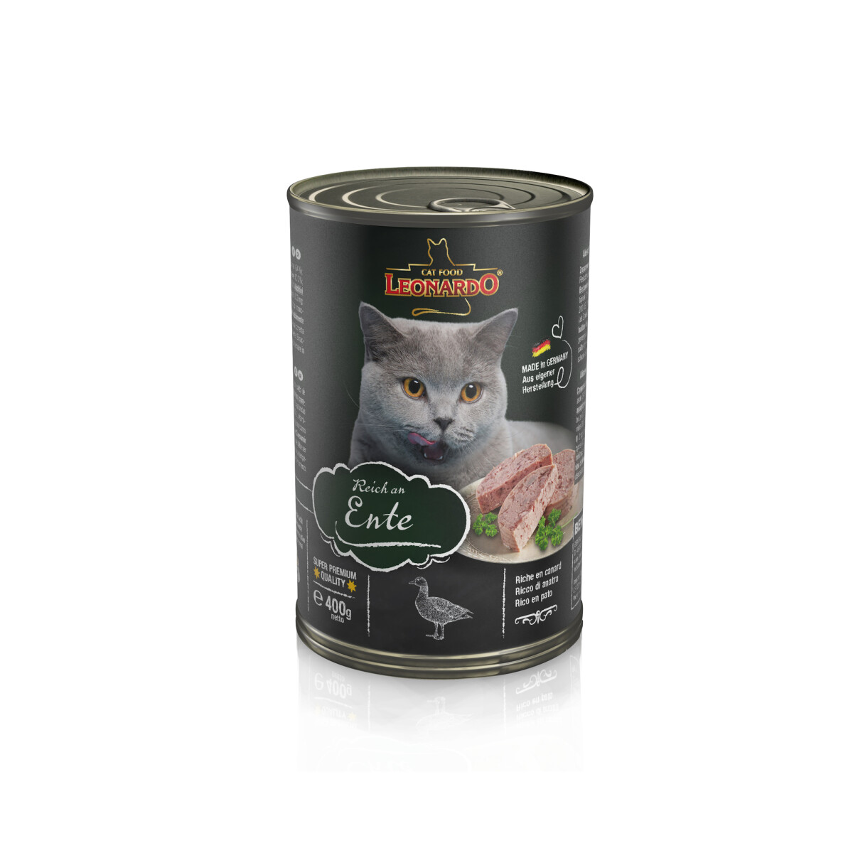 Leonardo Cat reich an Ente 400g.