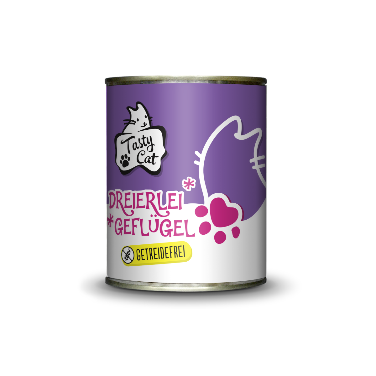 TastyCat Dreierlei Geflügel 800g.