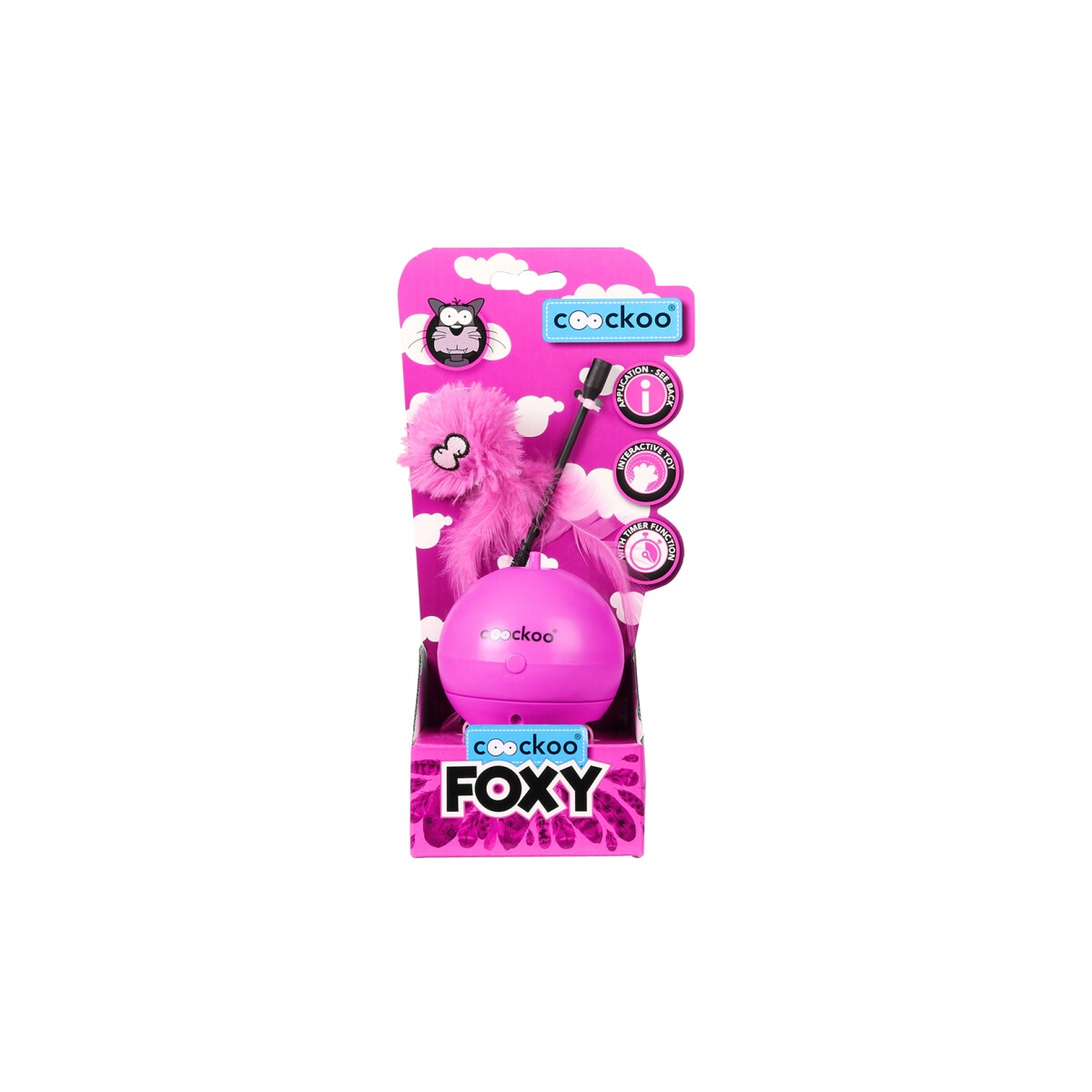 Coockoo Cat FOXY - pink