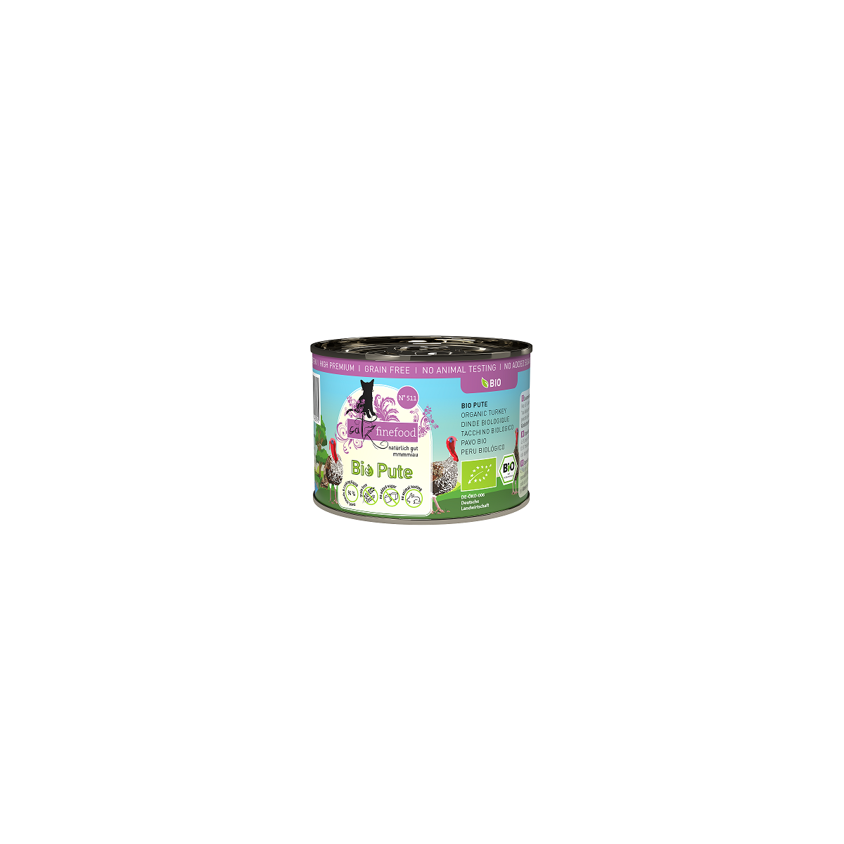 Catz Finefood BIO No. 511 Pute 200g.