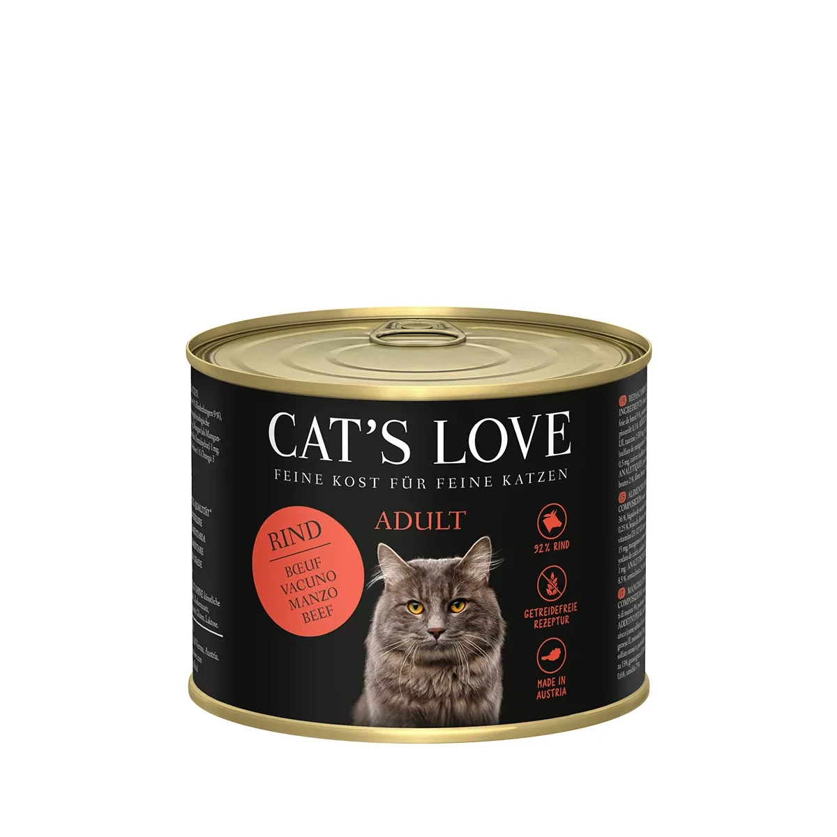 Cat´s Love Rind pur 200g.