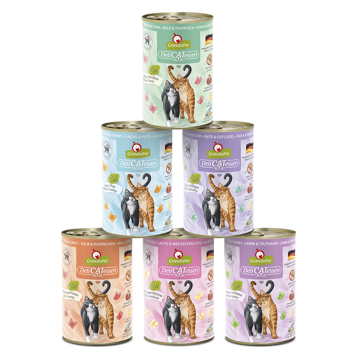 Granatapet Cat Multipack 1 - 6 x 400g.