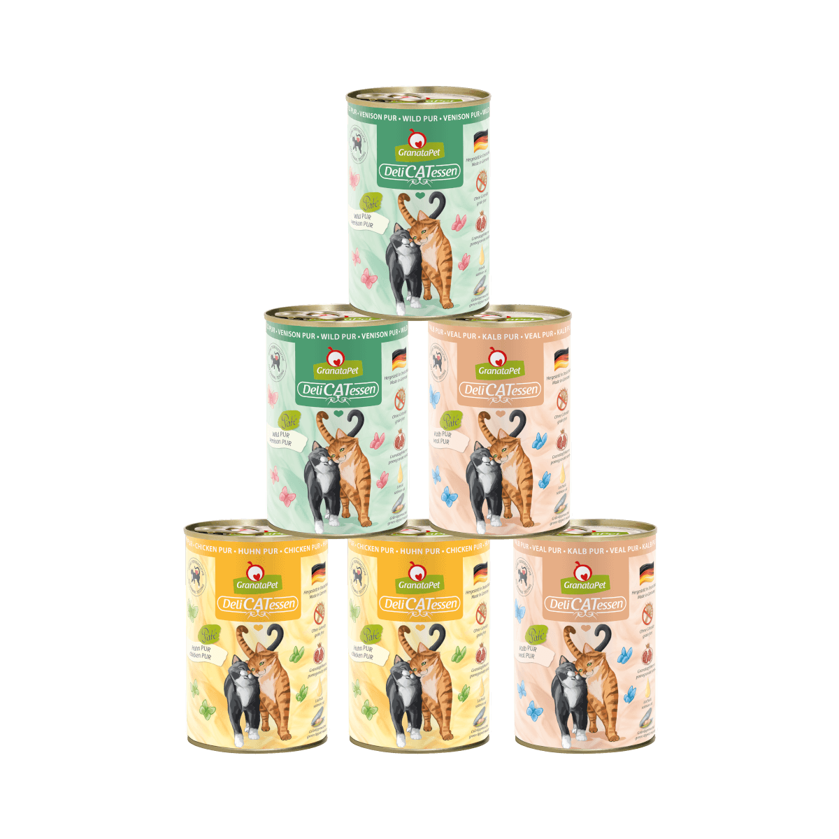 Granatapet Cat Multipack 2 - 6 x 400g.