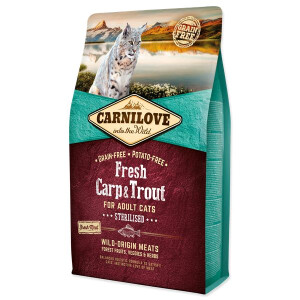 Carnilove Adult Fresh Carp &amp; Trout sterilised 400g.