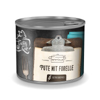 TastyCat Terrine Pute mit Forelle 180g.