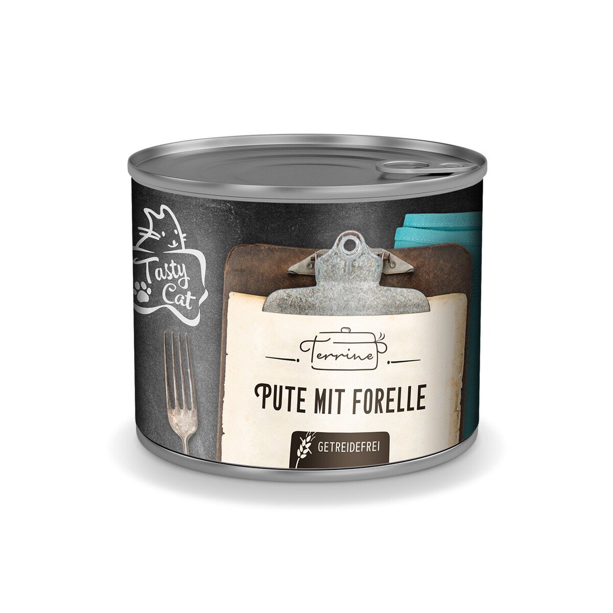 TastyCat Terrine Pute mit Forelle 180g  5 + 1 GRATIS