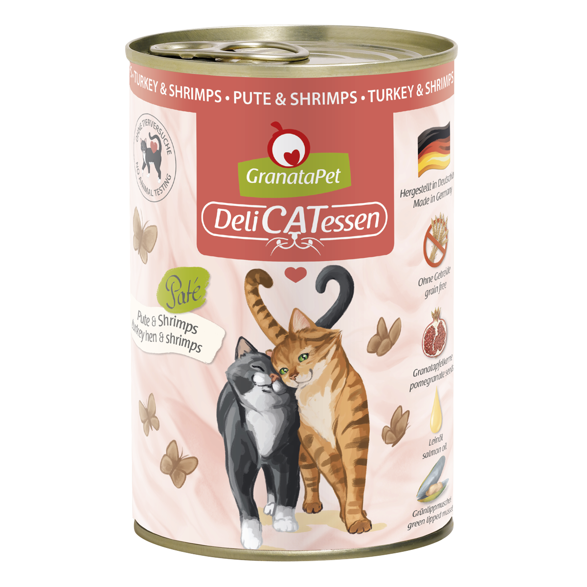 GranataPet Cat Pute & Shrimps 400g.