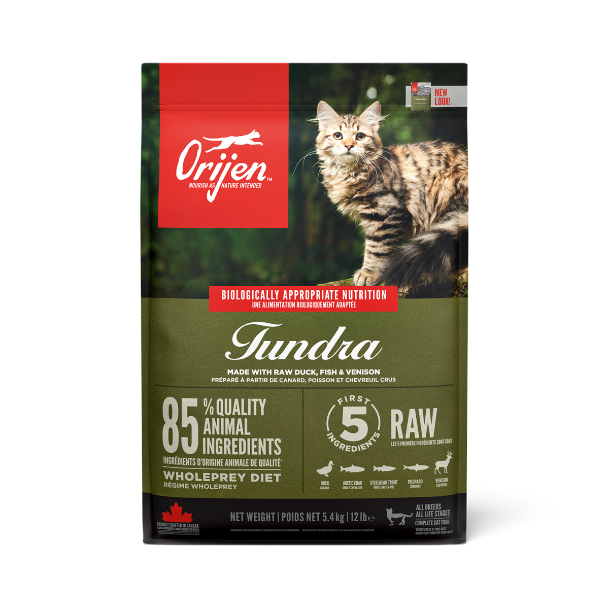 Orijen Cat TUNDRA 5,4kg.