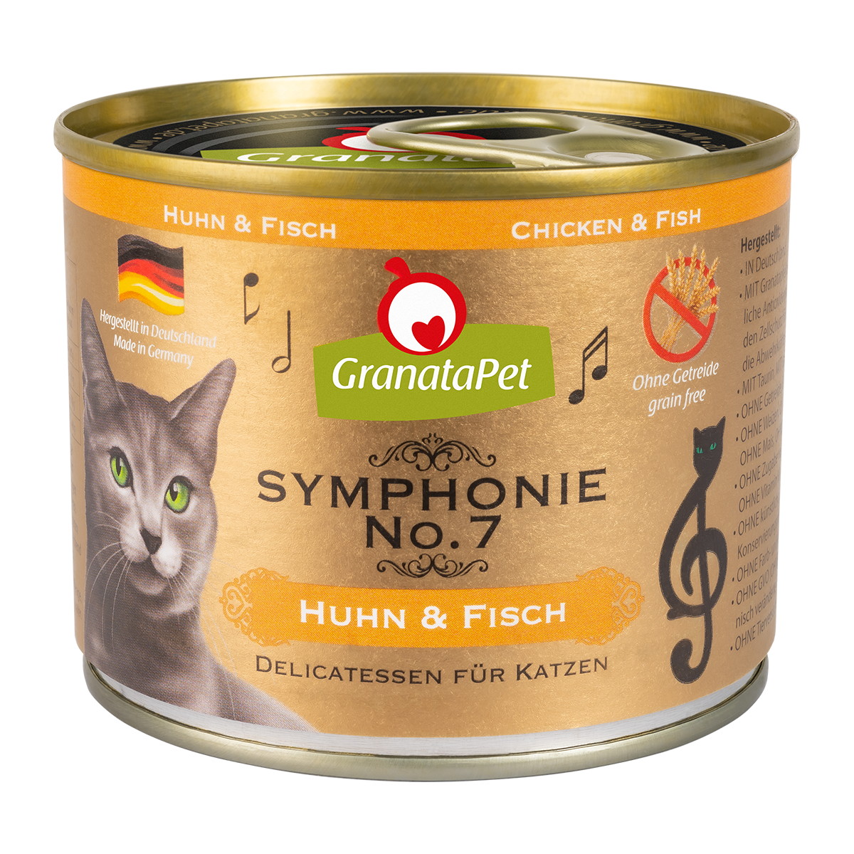 GranataPet Symphonie Nr. 7 Huhn & Fisch 200g.