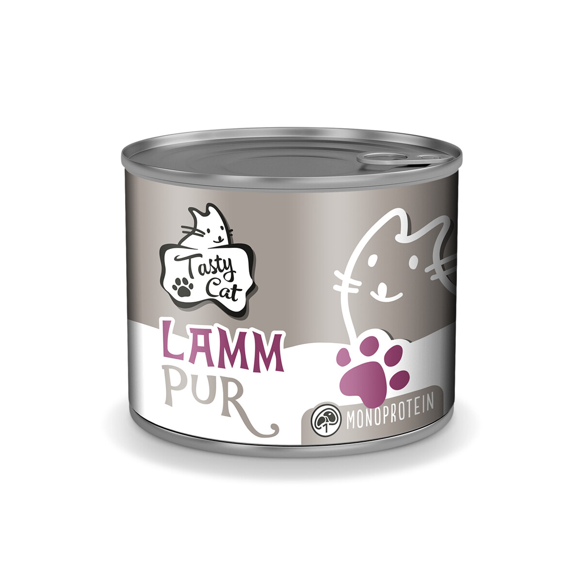 TastyCat MONO Lamm pur 200g. 5 + 1 GRATIS