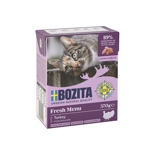 Bozita Häppchen in Gelee Pute 370g.