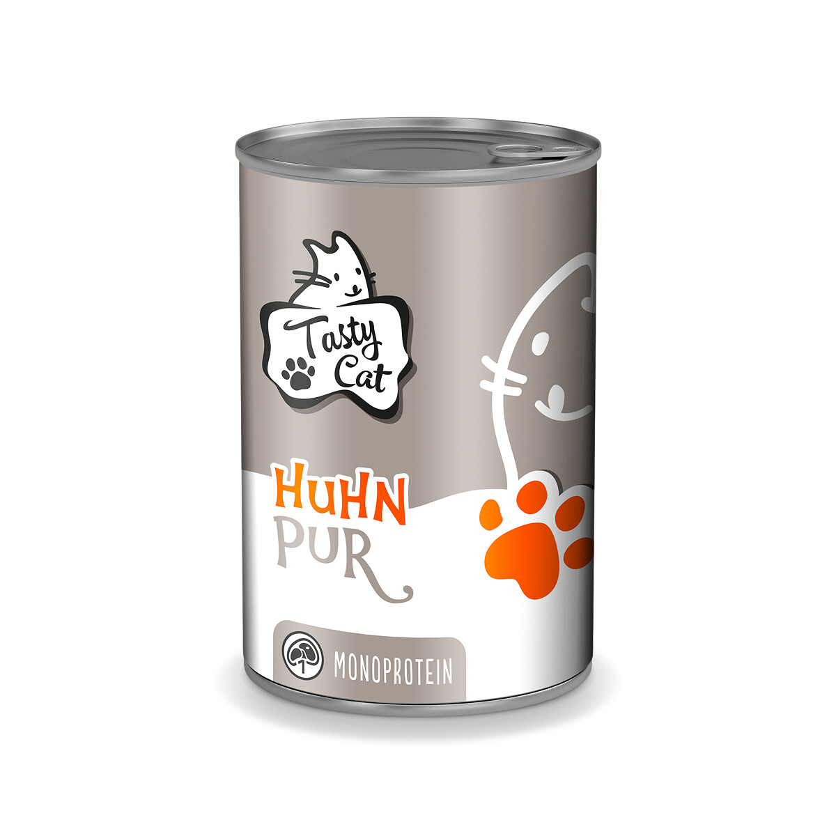 TastyCat MONO Huhn pur 400g. 5+1 GRATIS