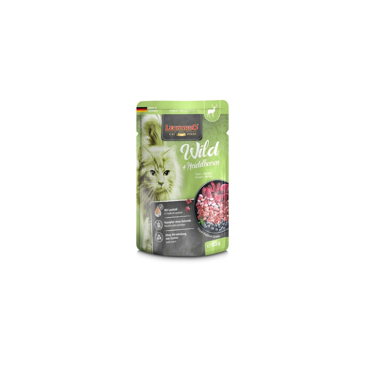 Leonardo Wild & Heidelbeeren 85g.-Beutel