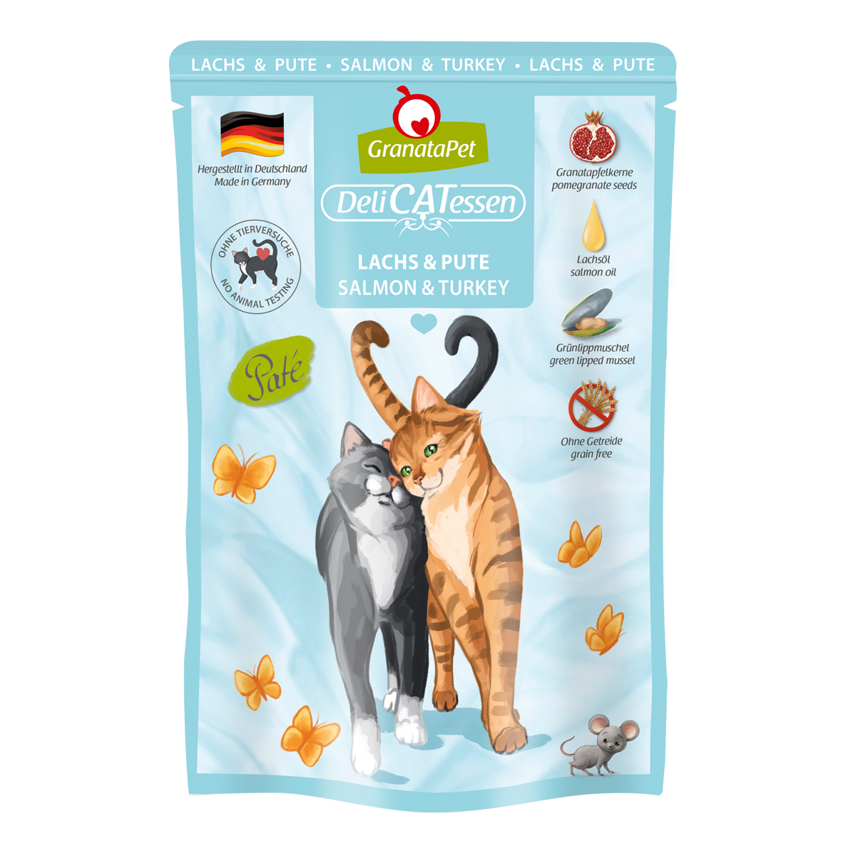 GranataPet Cat Lachs & Pute 85g.