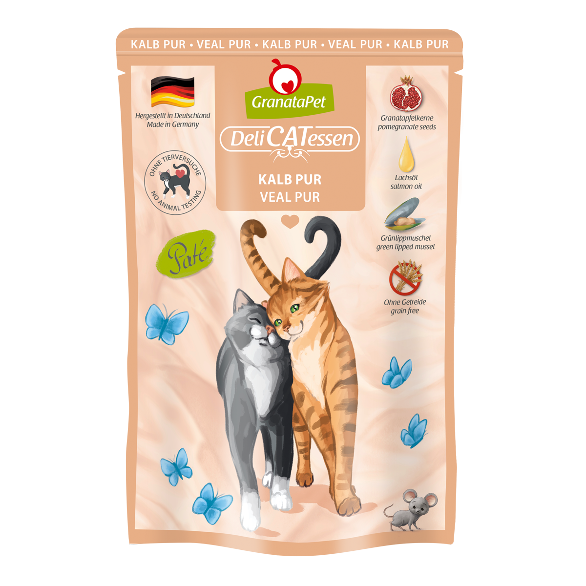 GranataPet Cat Kalb PUR 85g.