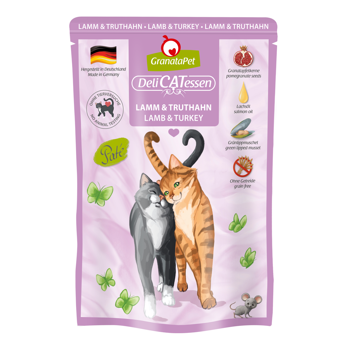 GranataPet Cat Lamm & Truthahn 85g.