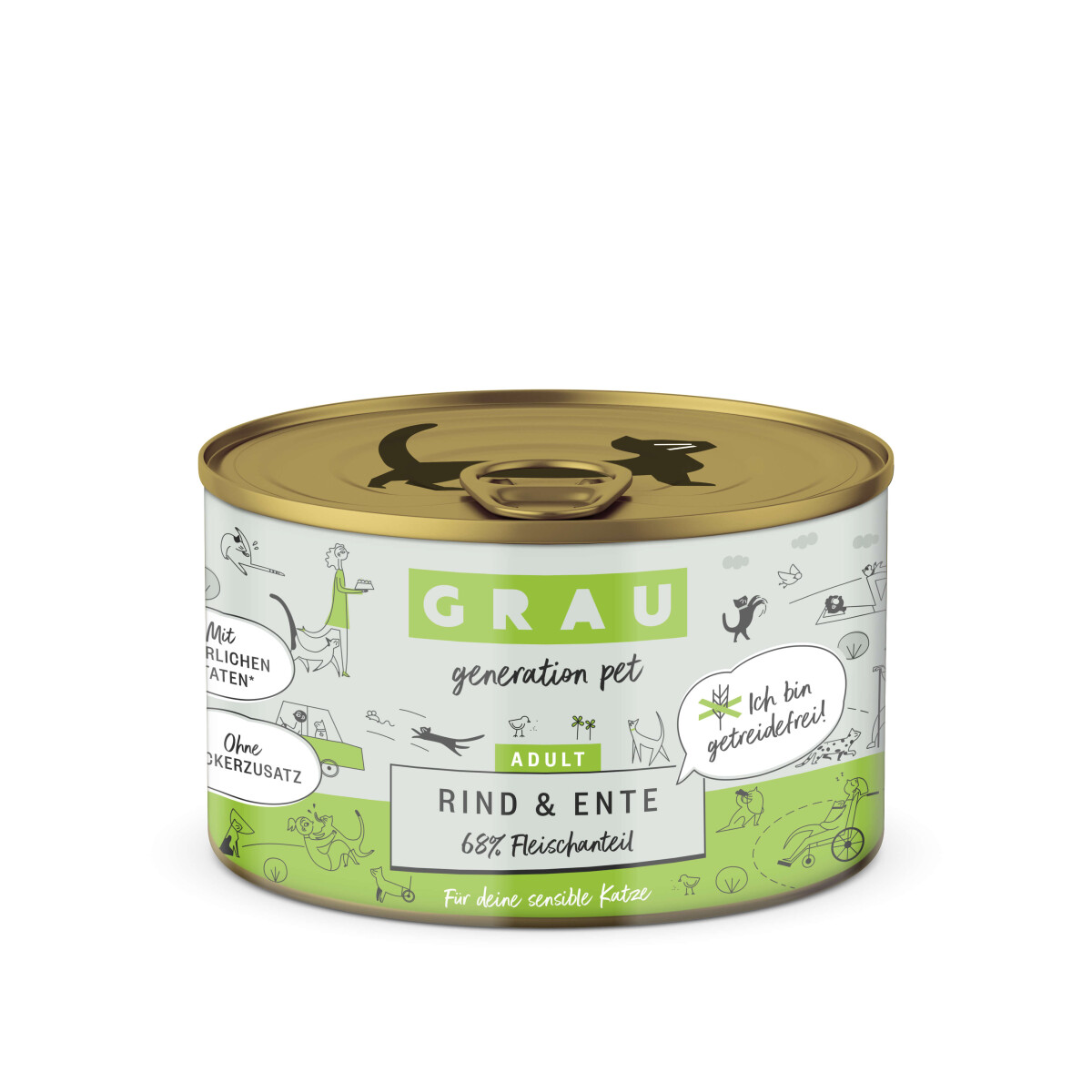 Grau Adult Rind & Ente 200g.