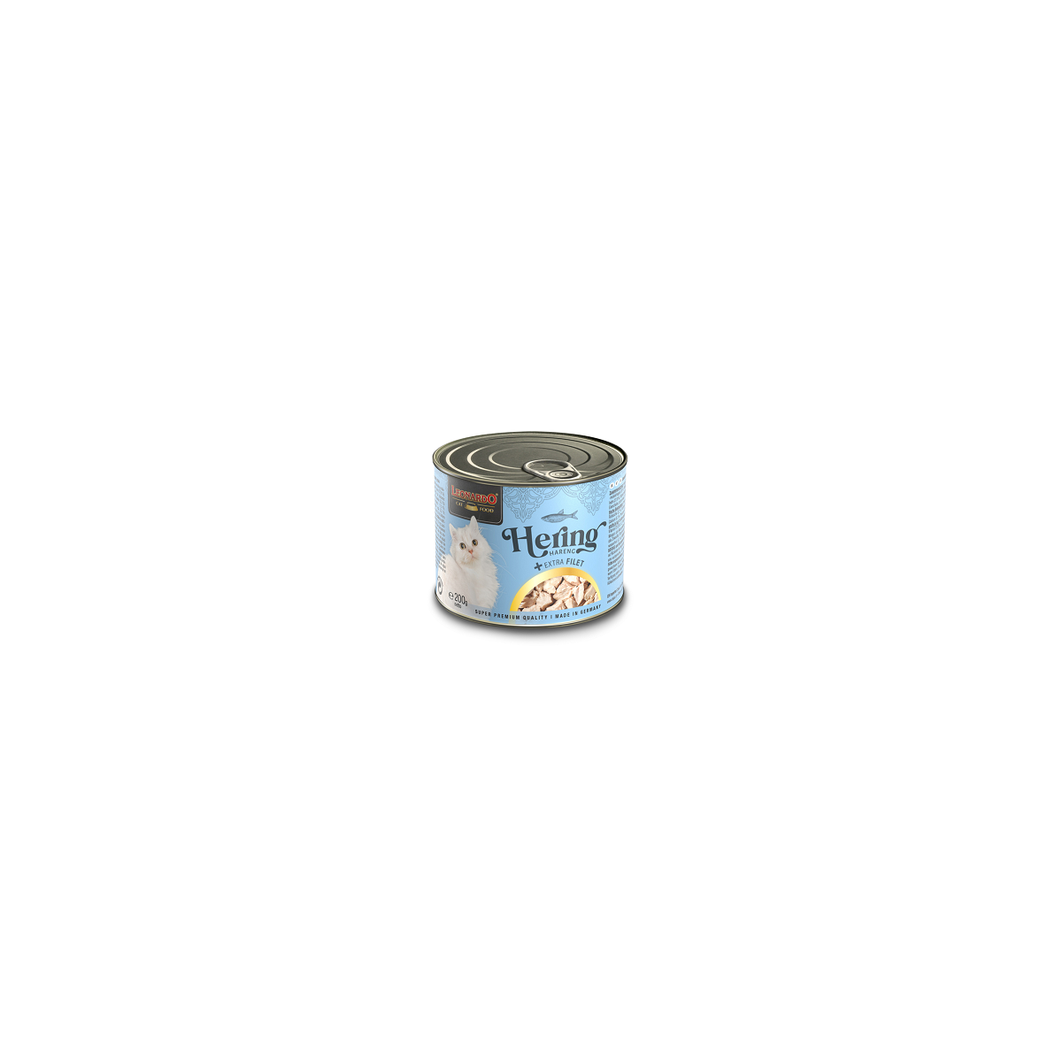 Leonardo Cat Hering + extra Filet 200g.