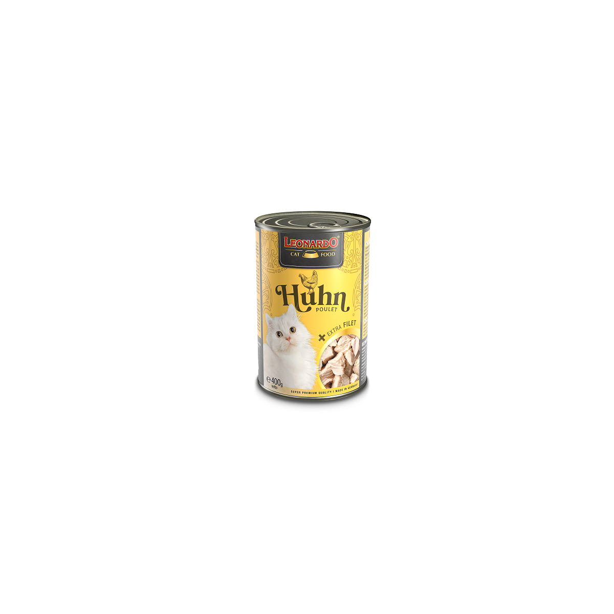 Leonardo Cat Huhn + extra Filet 400g.