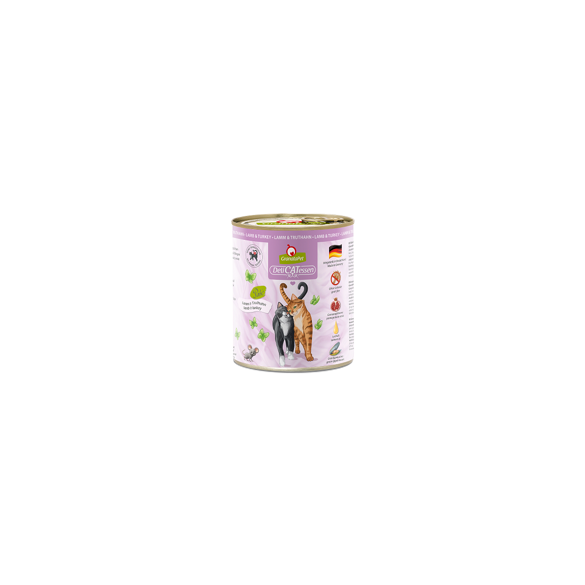 GranataPet Cat Lamm & Truthahn 800g.