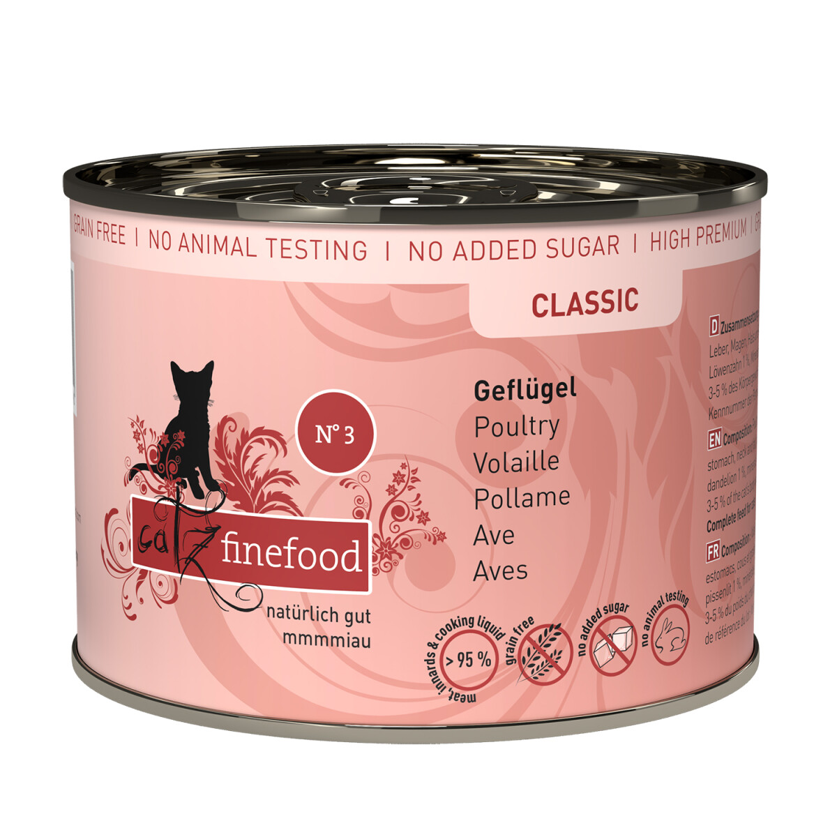 Catz Finefood No. 3 Geflügel 200g.